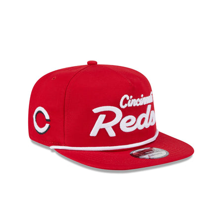 Cincinnati Reds Team Text Golfer Hat