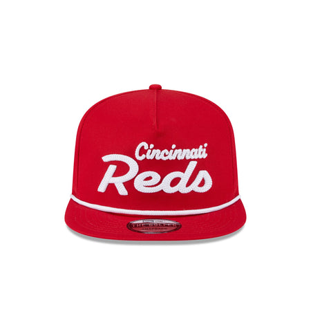 Cincinnati Reds Team Text Golfer Hat