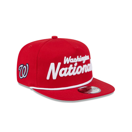 Washington Nationals Team Text Golfer Hat