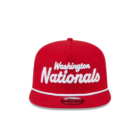 Washington Nationals Team Text Golfer Hat