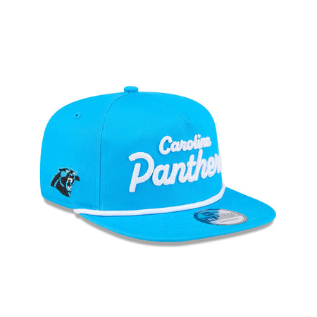 Carolina Panthers Team Text Golfer Hat