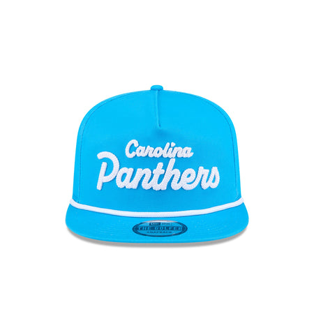 Carolina Panthers Team Text Golfer Hat