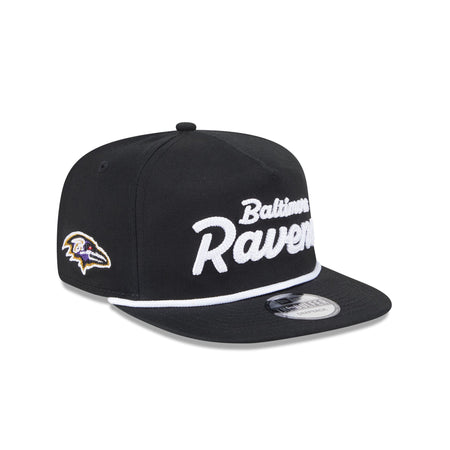 Baltimore Ravens Team Text Golfer Hat