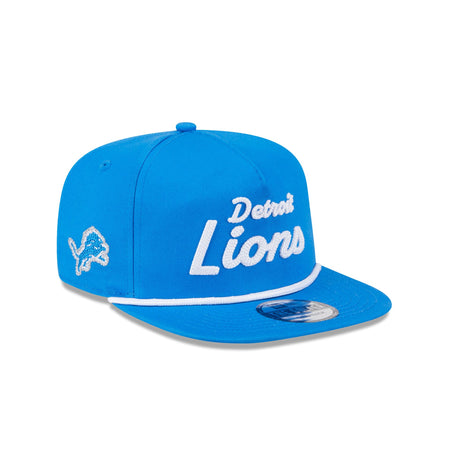 Detroit Lions Team Text Golfer Hat