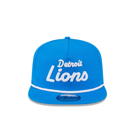 Detroit Lions Team Text Golfer Hat