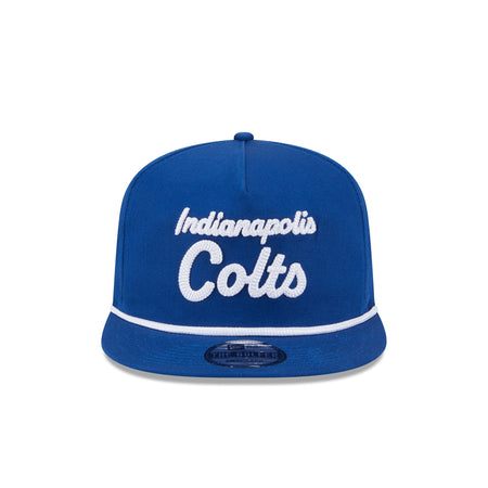 Indianapolis Colts Team Text Golfer Hat