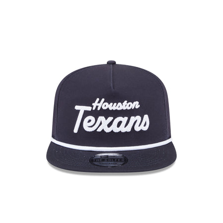 Houston Texans Team Text Golfer Hat