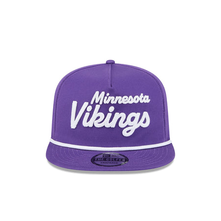 Minnesota Vikings Team Text Golfer Hat