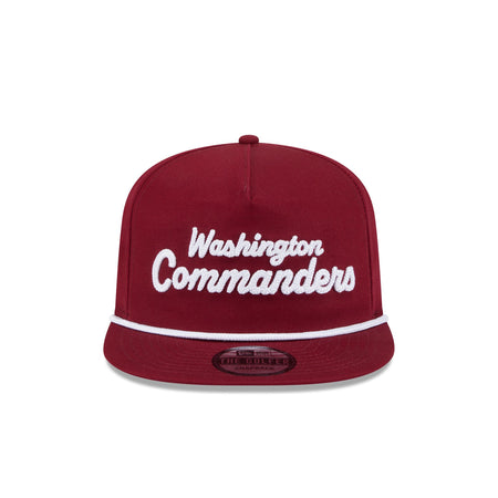 Washington Commanders Team Text Golfer Hat