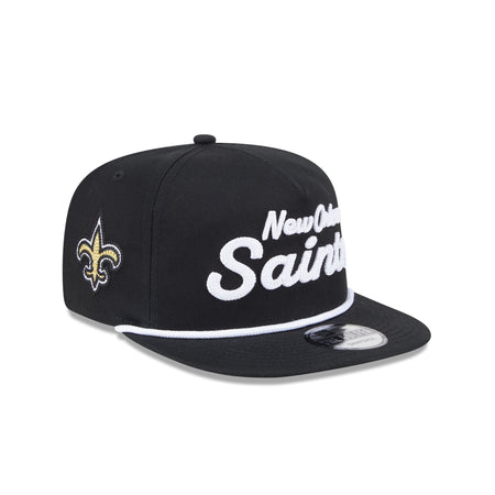 New Orleans Saints Team Text Golfer Hat