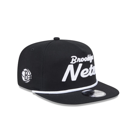 Brooklyn Nets Team Text Golfer Hat