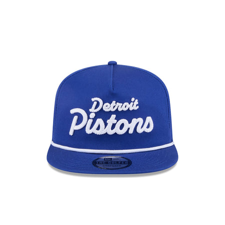 Detroit Pistons Team Text Golfer Hat