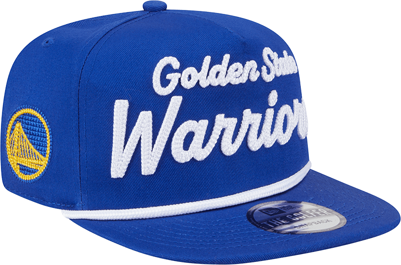 Golden State Warriors Team Text Golfer Hat