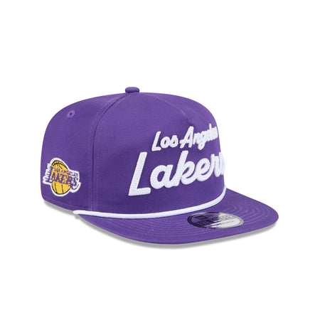 Los Angeles Lakers Team Text Golfer Hat