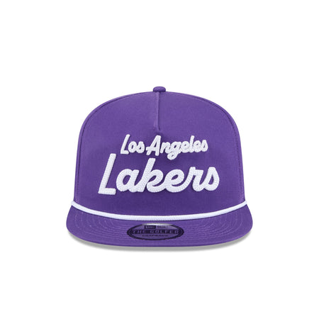 Los Angeles Lakers Team Text Golfer Hat