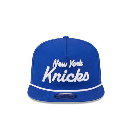 New York Knicks Team Text Golfer Hat