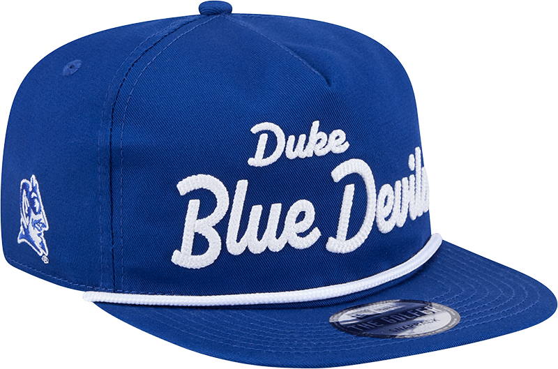 Duke Blue Devils Team Text Golfer Hat