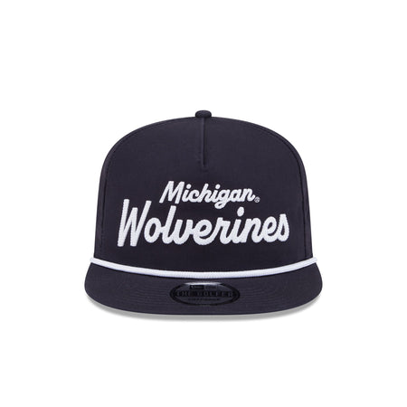 Michigan Wolverines Team Text Golfer Hat