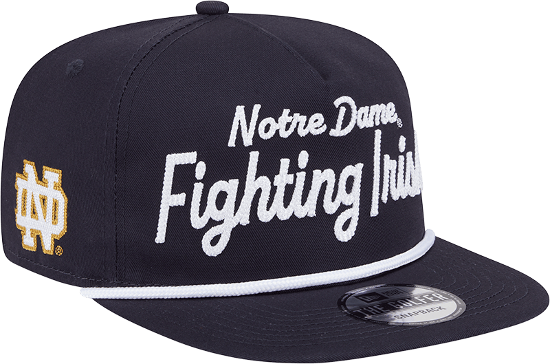 Notre Dame Fighting Irish Team Text Golfer Hat