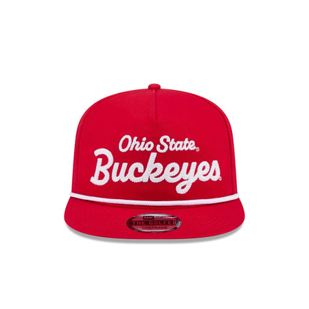 Ohio State Buckeyes Team Text Golfer Hat