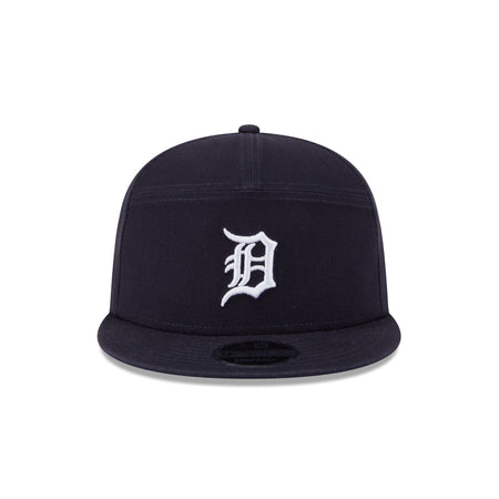 Detroit Tigers Cotton Canvas 9FIFTY Split Panel Trucker Hat