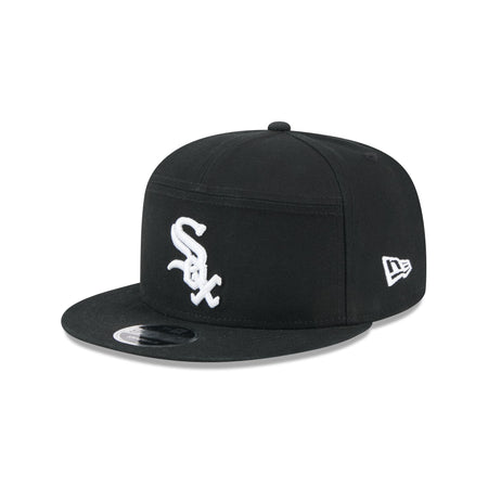 Chicago White Sox Cotton Canvas 9FIFTY Split Panel Trucker Hat