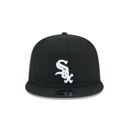 Chicago White Sox Cotton Canvas 9FIFTY Split Panel Trucker Hat