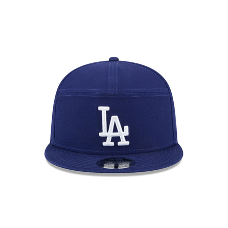 Los Angeles Dodgers Cotton Canvas 9FIFTY Split Panel Trucker Hat