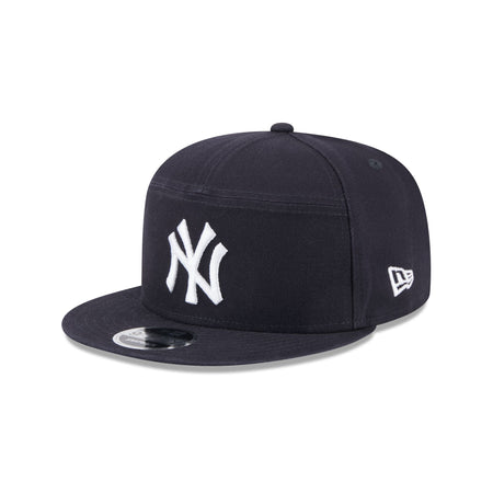 New York Yankees Cotton Canvas 9FIFTY Split Panel Trucker Hat