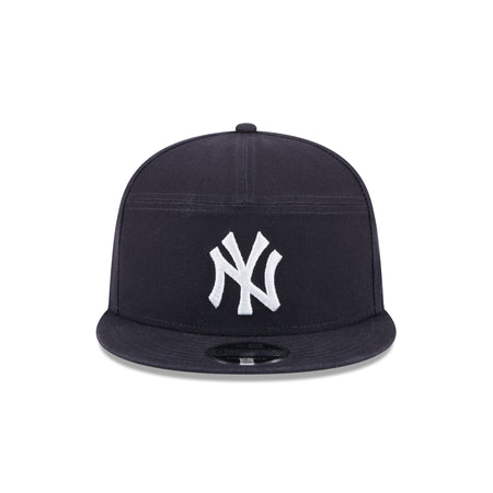 New York Yankees Cotton Canvas 9FIFTY Split Panel Trucker Hat