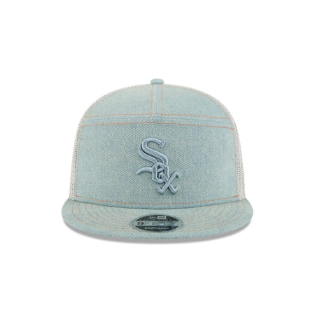 Chicago White Sox Denim 9FIFTY Split Panel Trucker Hat