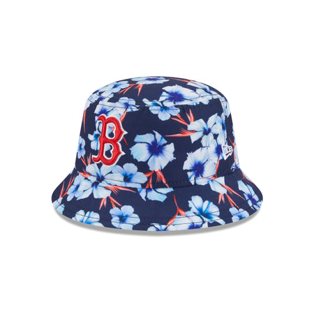 Boston Red Sox Pattern Bucket Hat