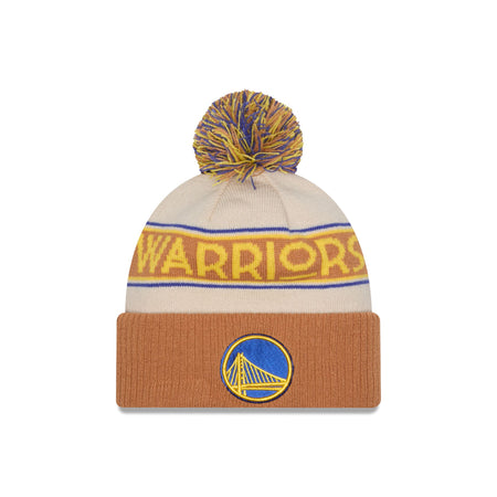 Golden State Warriors 2025 All-Star Game Fan Pack Pom Knit Hat