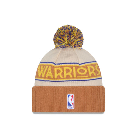 Golden State Warriors 2025 All-Star Game Fan Pack Pom Knit Hat