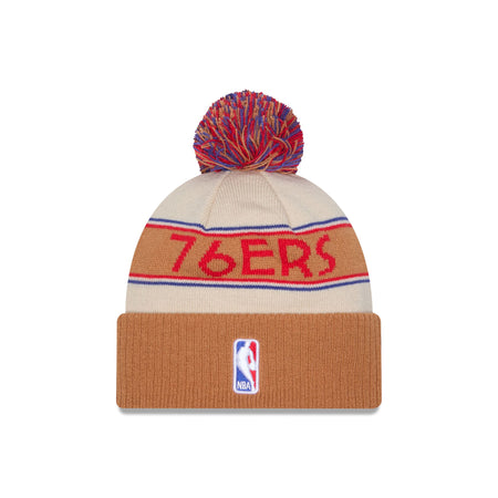 Philadelphia 76ers 2025 All-Star Game Fan Pack Pom Knit Hat