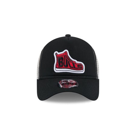 Chicago Bulls 2025 All-Star Game Fan Pack 9FORTY A-Frame Trucker Hat