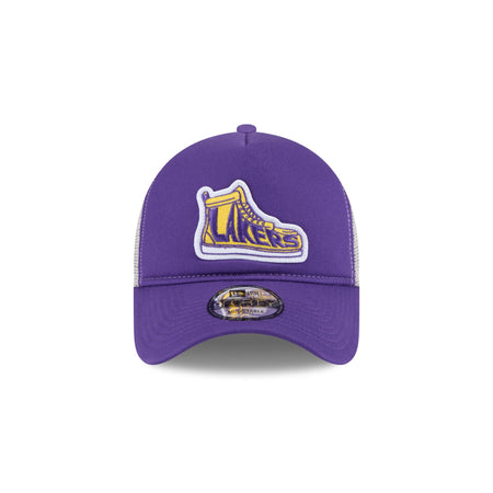 Los Angeles Lakers 2025 All-Star Game Fan Pack 9FORTY A-Frame Trucker Hat