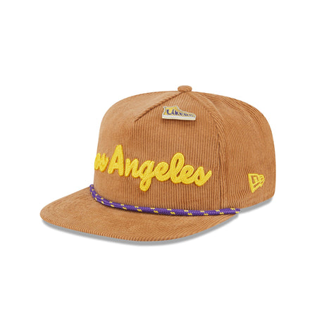 Los Angeles Lakers 2025 All-Star Game Fan Pack Corduroy Golfer Hat