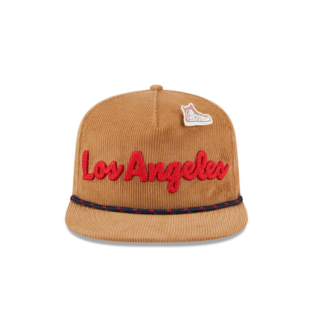 Los Angeles Clippers 2025 All-Star Game Fan Pack Corduroy Golfer Hat