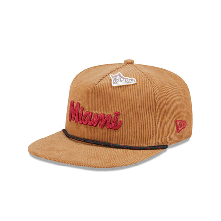 Miami Heat 2025 All-Star Game Fan Pack Corduroy Golfer Hat