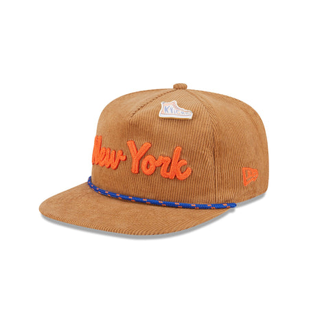 New York Knicks 2025 All-Star Game Fan Pack Corduroy Golfer Hat