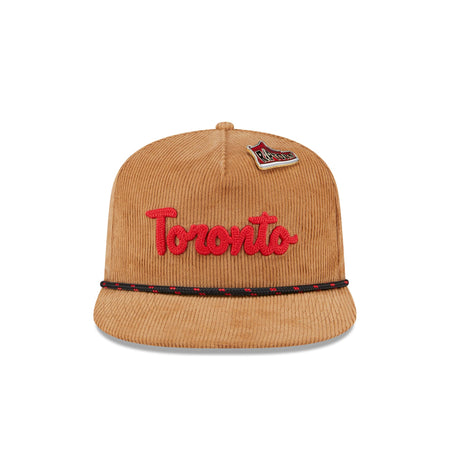 Toronto Raptors 2025 All-Star Game Fan Pack Corduroy Golfer Hat