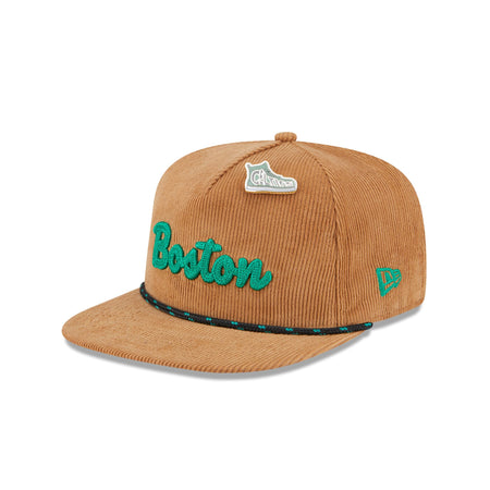 Boston Celtics 2025 All-Star Game Fan Pack Corduroy Golfer Hat