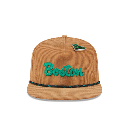 Boston Celtics 2025 All-Star Game Fan Pack Corduroy Golfer Hat