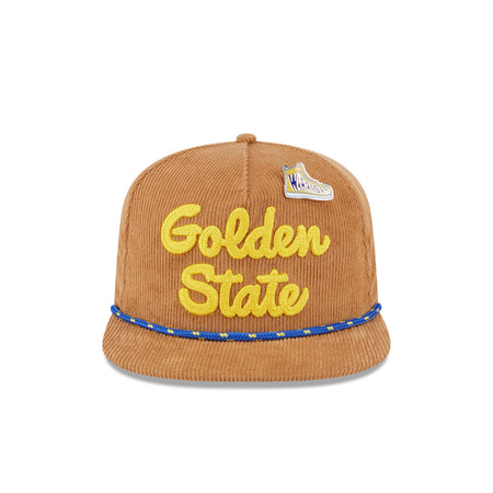 Golden State Warriors 2025 All-Star Game Fan Pack Corduroy Golfer Hat