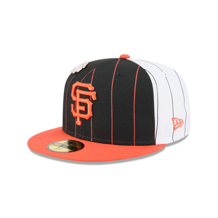 San Francisco Giants Pinstripe League Pin 59FIFTY Fitted Hat