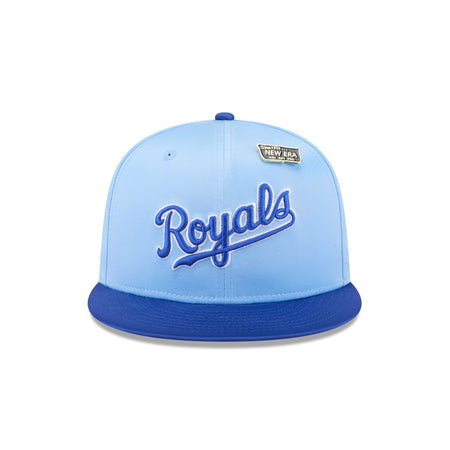 Kansas City Royals Spring Satin 59FIFTY Fitted Hat