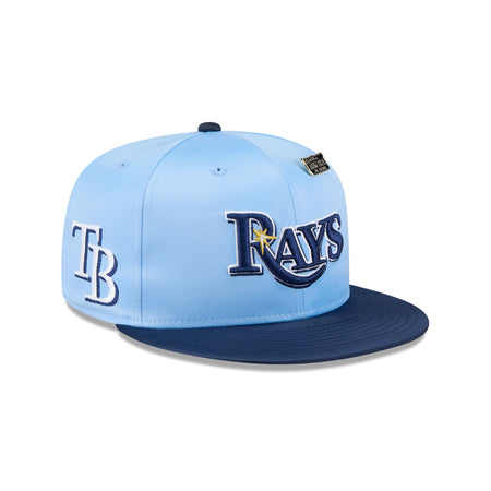 Tampa Bay Rays Spring Satin 59FIFTY Fitted Hat