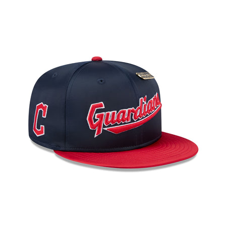 Cleveland Guardians Spring Satin 59FIFTY Fitted Hat