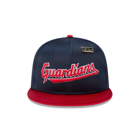 Cleveland Guardians Spring Satin 59FIFTY Fitted Hat